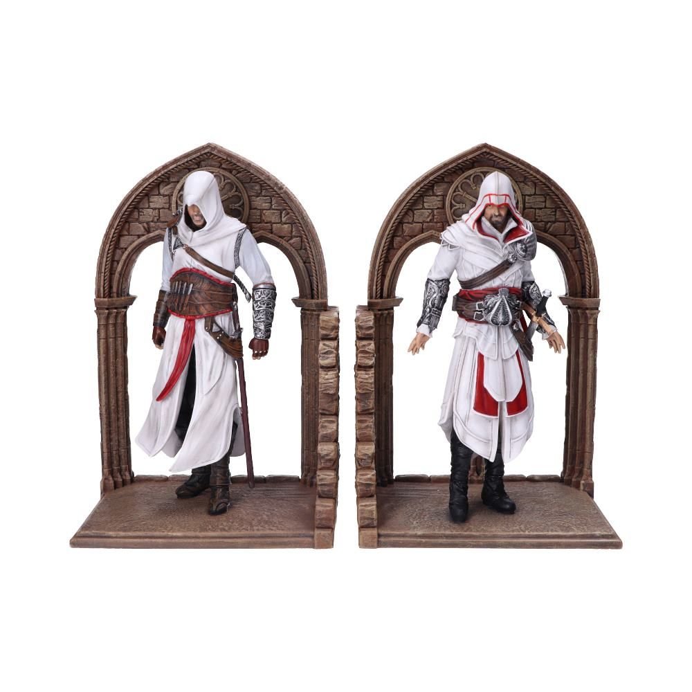 Nemesis Now Assassin's Creed - Alta?r and Ezio Bookend - Multicolours